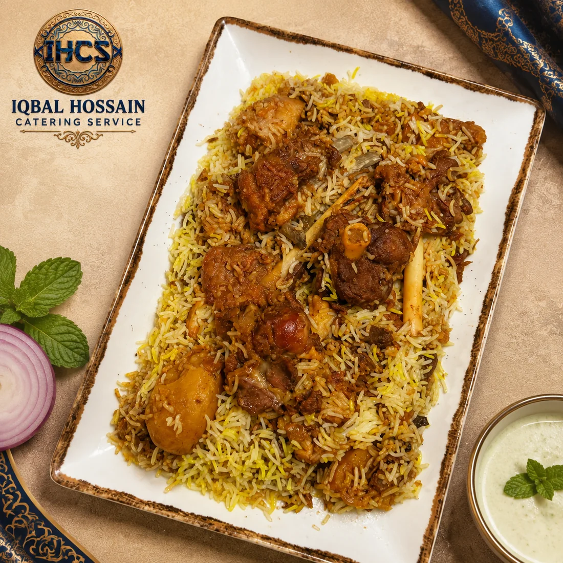 Branded premium food presentation