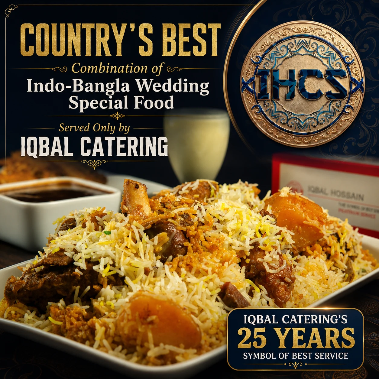 Country's best Indo-Bangla wedding special food campaign by Iqbal Catering
